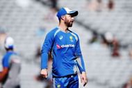 AUCKLAND, NEW ZEALAND - JANUARY 30:  Matthew Wade of Australia looks on prior to the first One Day International game between New Zealand and Australia at Eden Park on January 30, 2017 in Auckland, New Zealand.  (Photo by Anthony Au-Yeung/Getty Images)